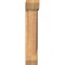 Ekena Millwork Traditional Slat Smooth Bracket w/ Offset Brace, Western Red Cedar, 5 1/2"W x 16"D x 28"H BKT0604X16X28TRA06SWR - alternate 4